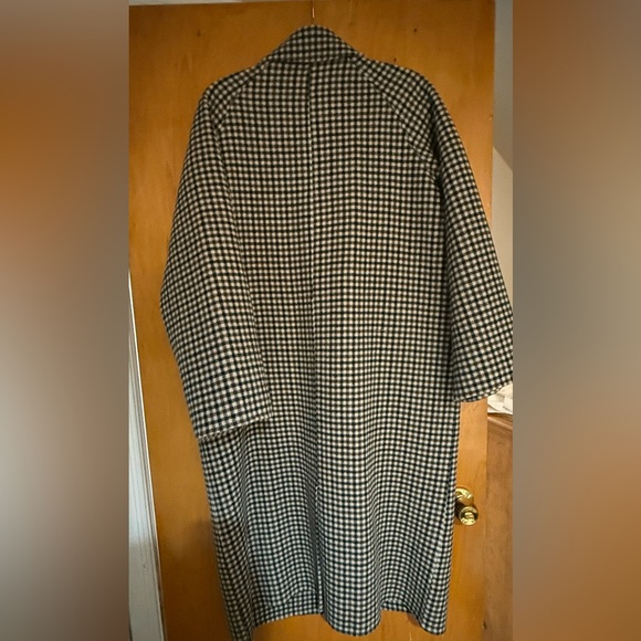 Sézane Clyde Wool in Green and Brown Check! - Picture 3 of 8